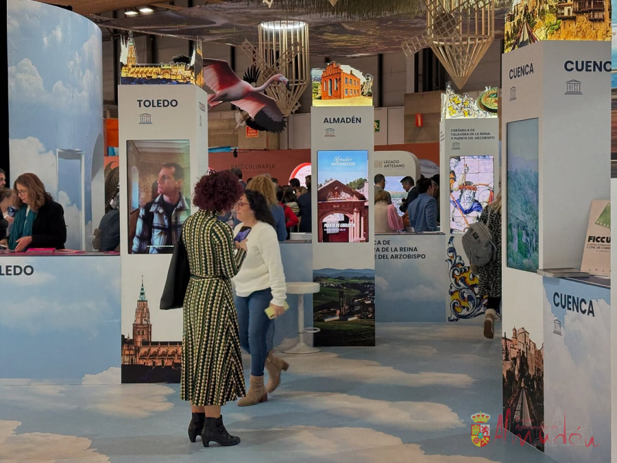 Visita Almadén en FITUR 20205