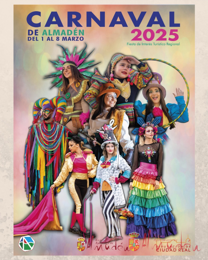 Programa y bases del Carnaval de Almadén 2025