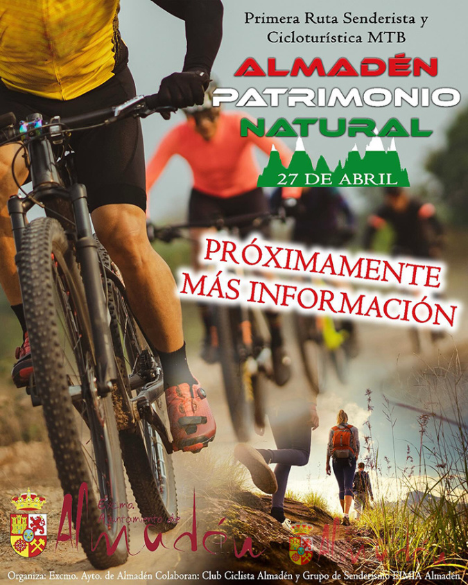 ¡Primera Ruta Senderista y Cicloturística MTB 'Almadén Patrimonio Natural'!