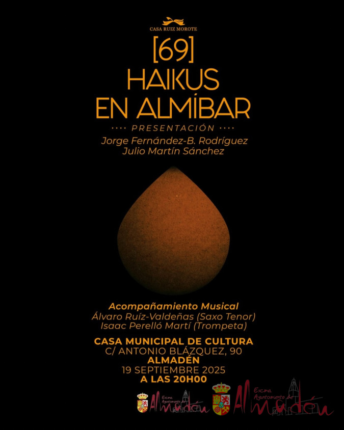 Presentación literaria en Almadén