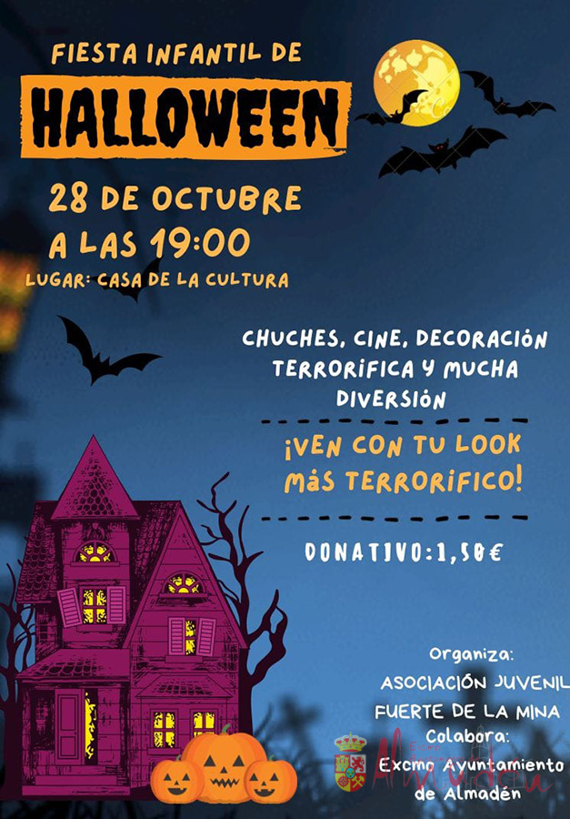 Fiesta infantil de Halloween
