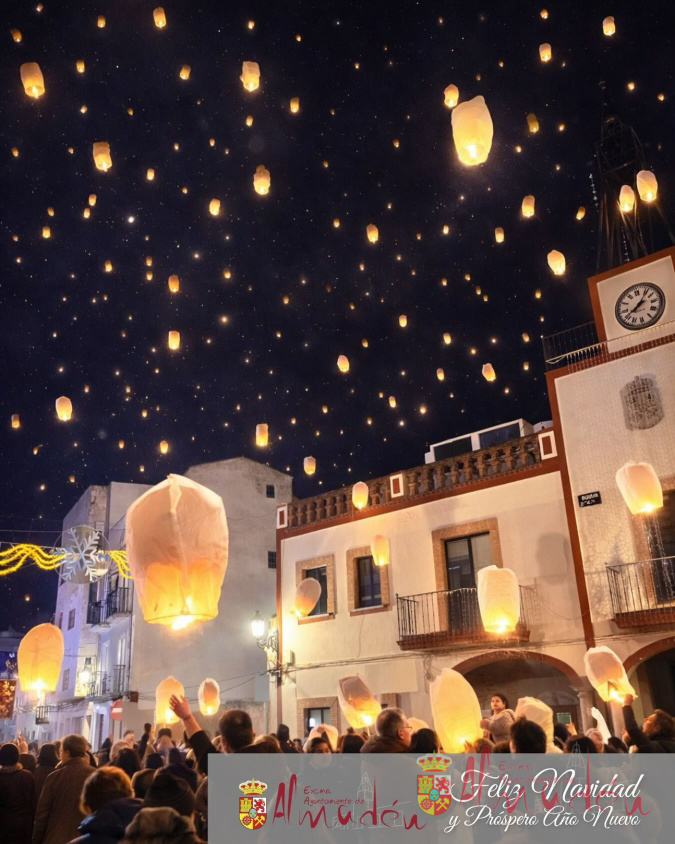 El Ayuntamiento de Almadén os desea una Feliz Navidad