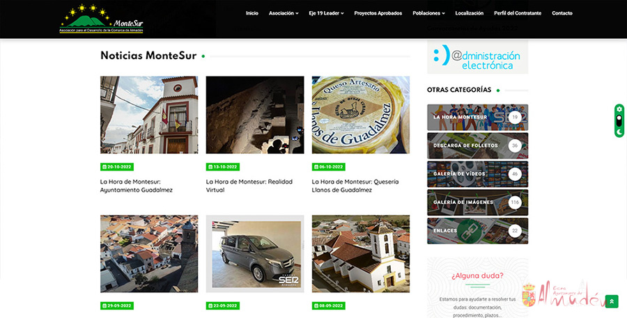  MonteSur estrena su nueva página Web