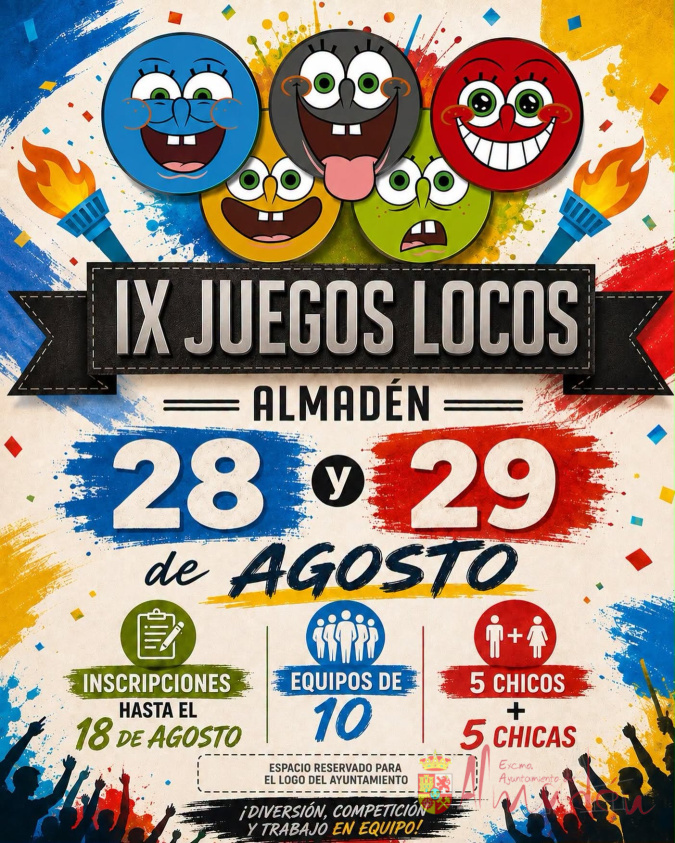 IX Juegos Locos. Inscripciones abiertas