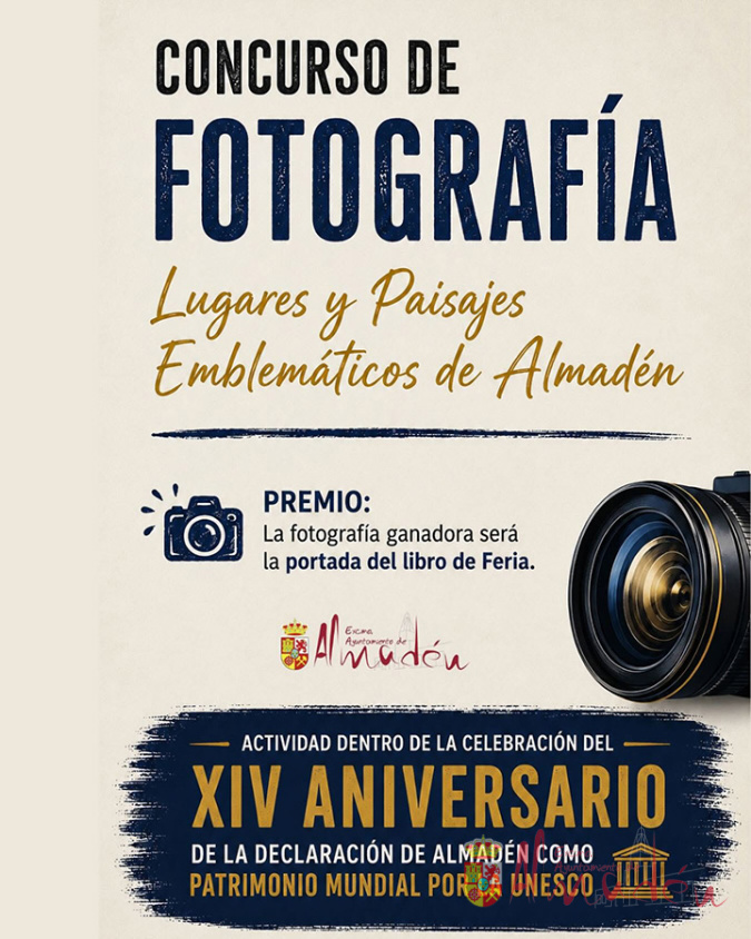 Concurso de fotografía: “Lugares y paisajes emblemáticos de Almadén” 