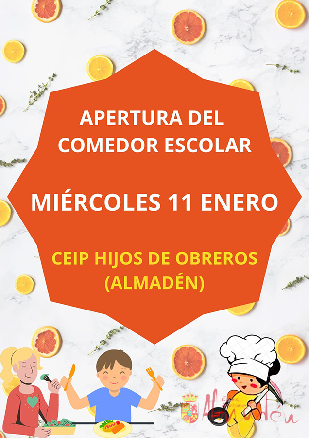 Apertura del comedor escolar del CEIP Hijos de Obreros