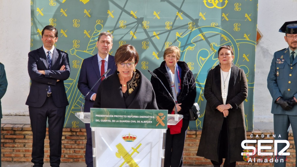 La DG de la Guardia Civil presenta el proyecto de obras de mejora del cuartel de Almadén