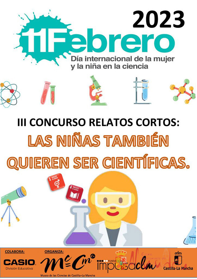 III Concurso de relatos cortos “Las niñas también quieren ser científicas”