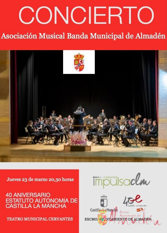Concierto de la Asociación Musical 'Banda Municipal de Almadén'