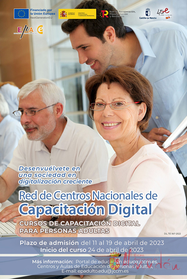 Nuevo curso de 'Competencias Digitales' en el Centro de Adultos de Almadén