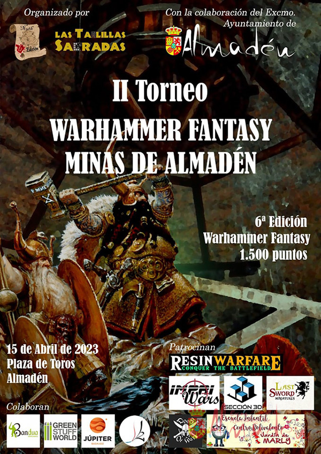 II Torneo Warhammer Fantasy Minas de Almadén