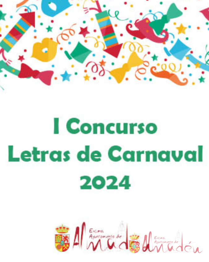 El Ayuntamiento de Almadén convoca un Concurso de Letras de Carnaval