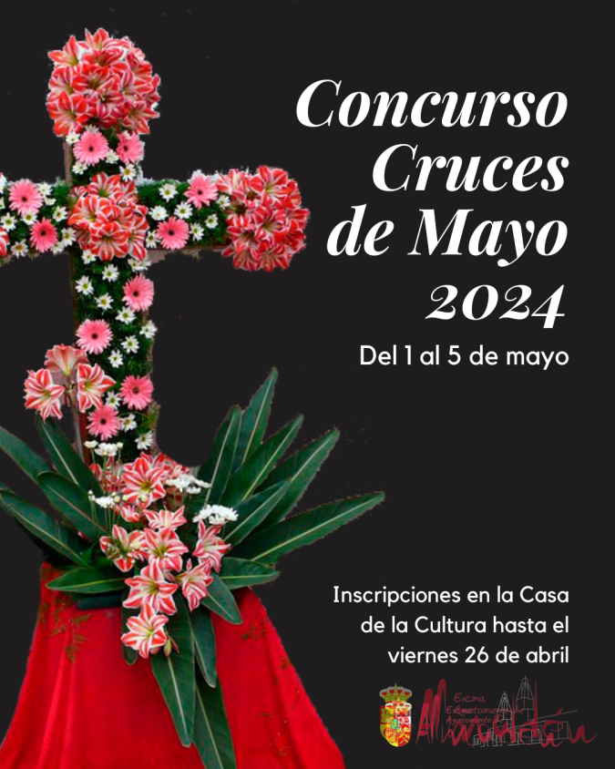 El Ayuntamiento de Almadén convoca el concurso de 'Las Cruces de Mayo 2024'