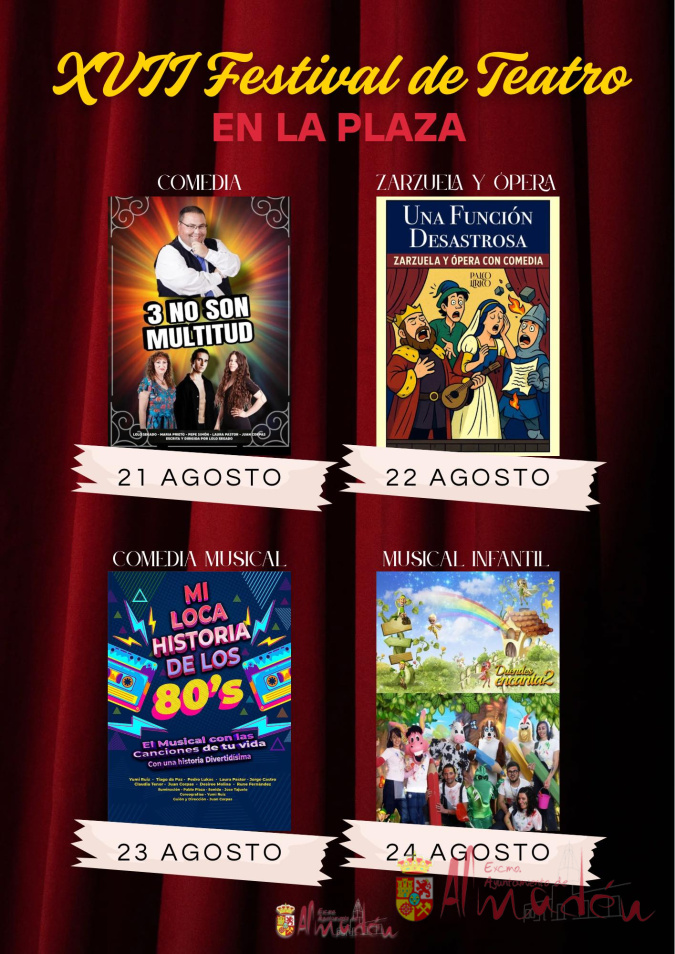 ¡Ya está aquí la nueva edición del Festival de Teatro en la Plaza!