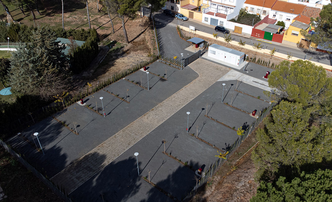 Área de servicios para autocaravanas