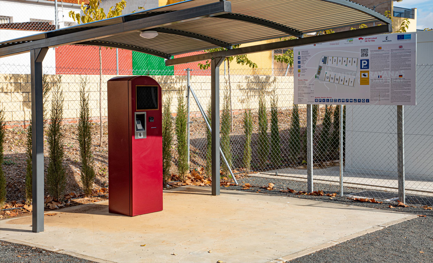 Área de servicios para autocaravanas