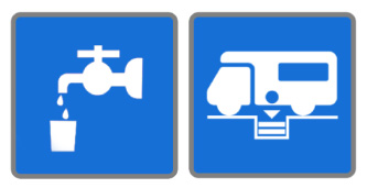 Servicios área autocaravanas