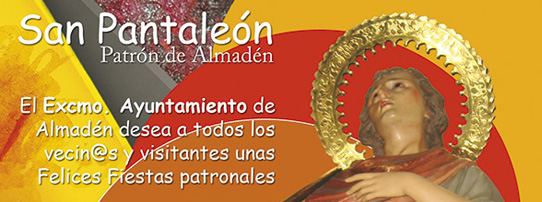 San Pantaleón, Patrón de Almadén