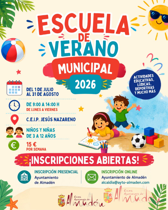 Escuela de Verano Municipal 2026