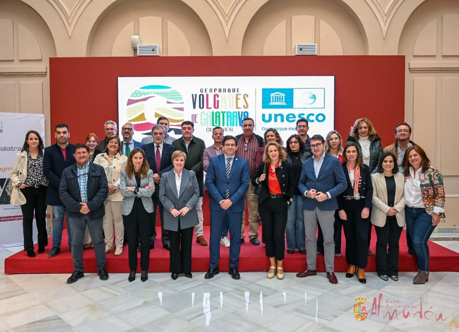 Almadén celebra la inclusión en la lista mundial de Geoparques de la Unesco como parte de los 'Volcanes de Calatrava. Ciudad Real'